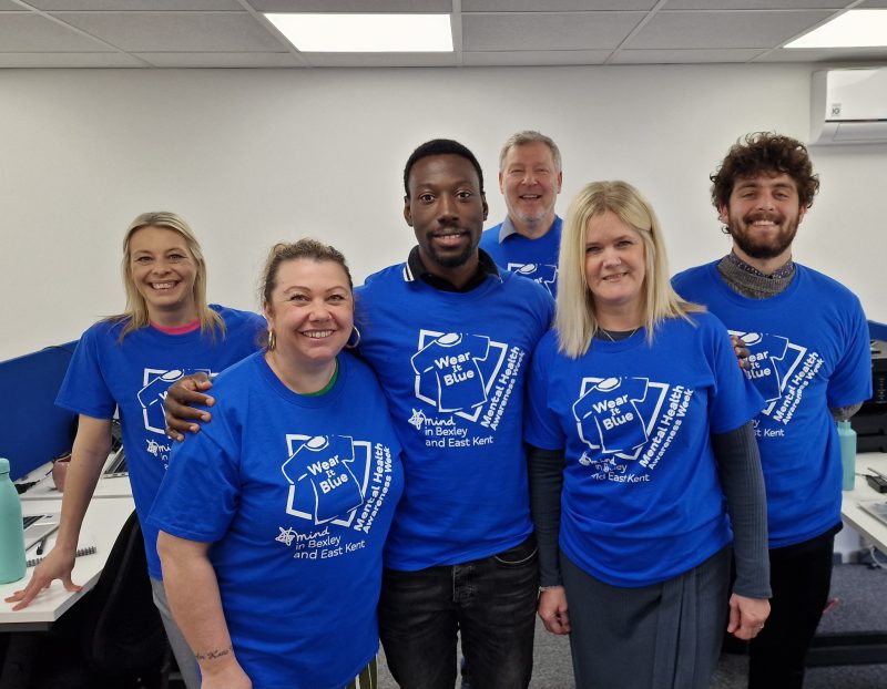 WearItBlue Mental Health Awareness Week 2023 Mind in Bexley