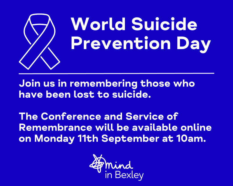 World Suicide Prevention Day Conference and Service of Remembrance ...