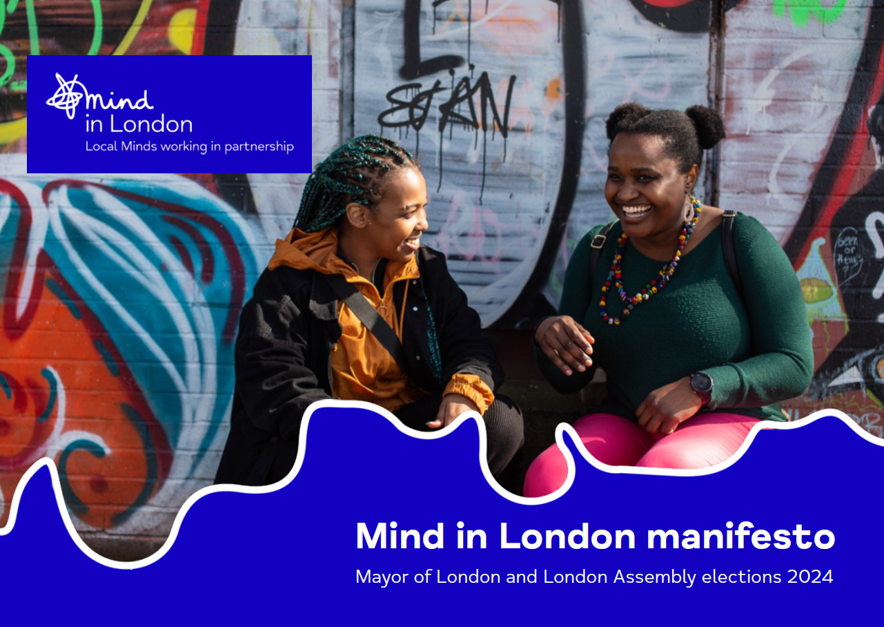 Mind London Mayor campaign front page image