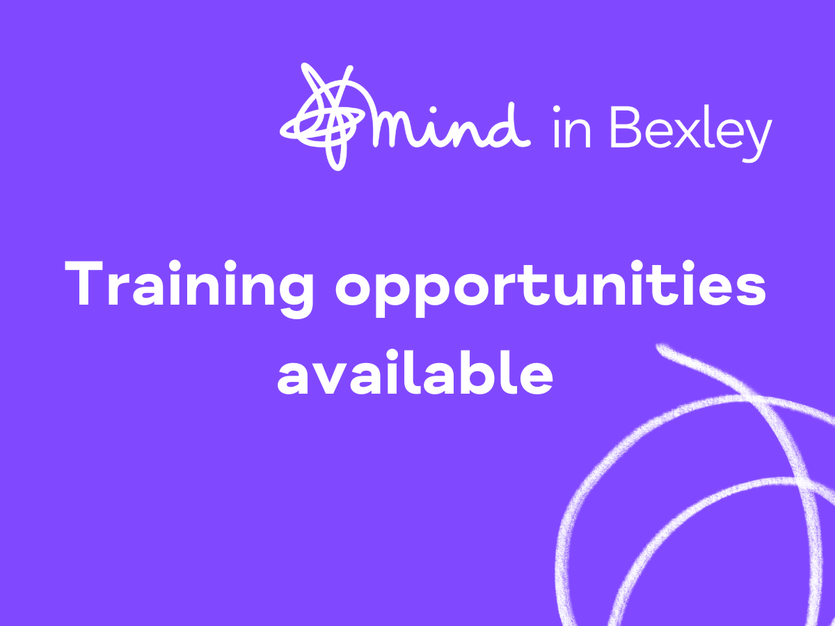 Mind in Bexley Training graphic